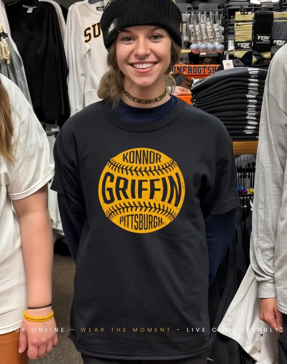 Konnor Griffin Pittsburgh Vintage Baseball shirt