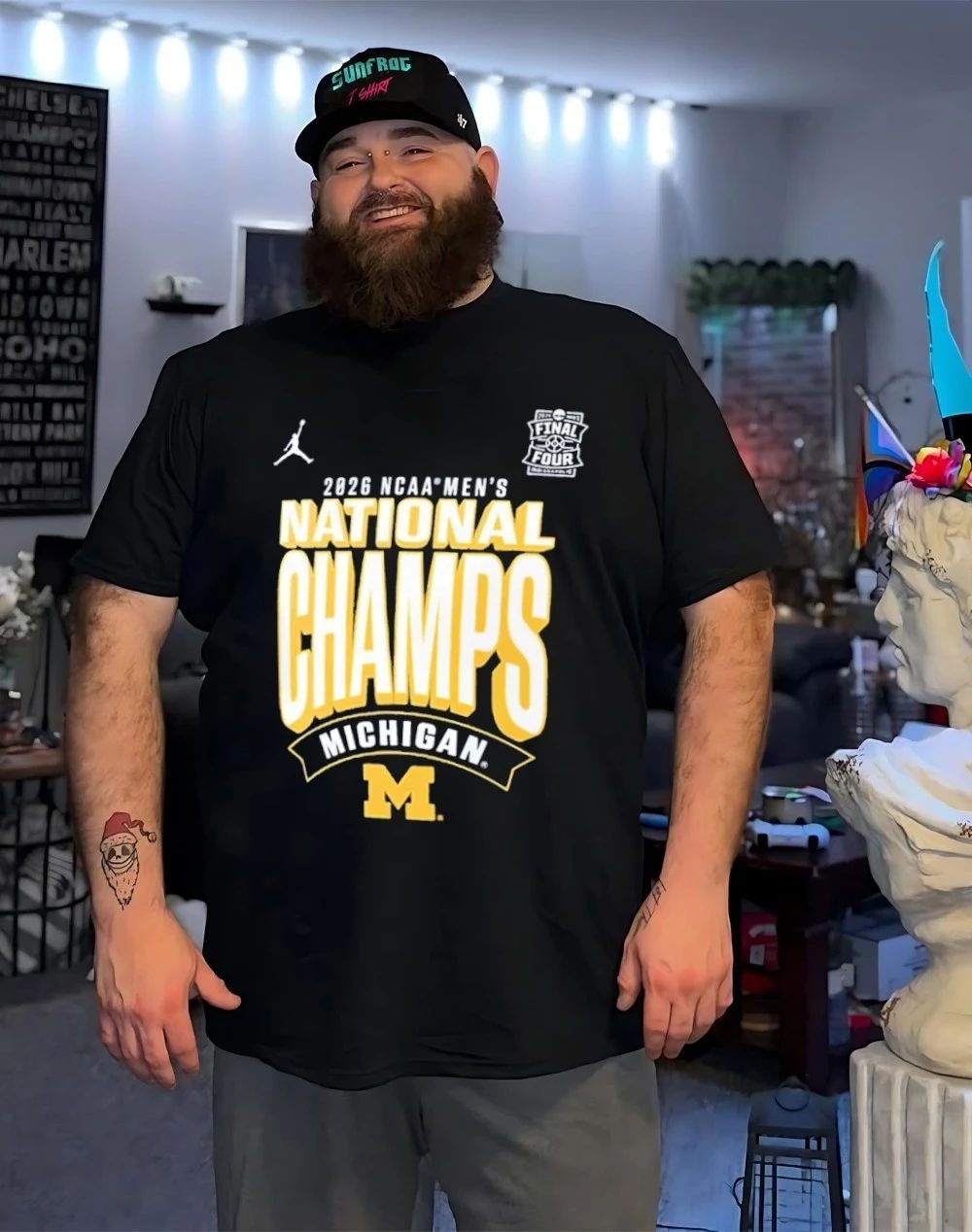 Michigan Wolverines 2026 Men’s Basketball National Champions Locker Room shirt
