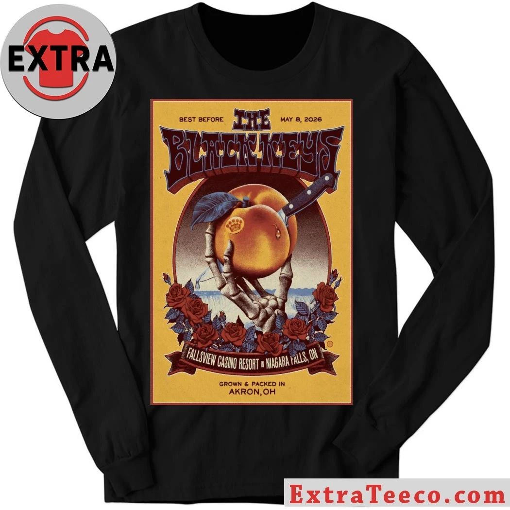 The Black Keys Niagara Falls Tour On May 8 2026 Poster Shirt