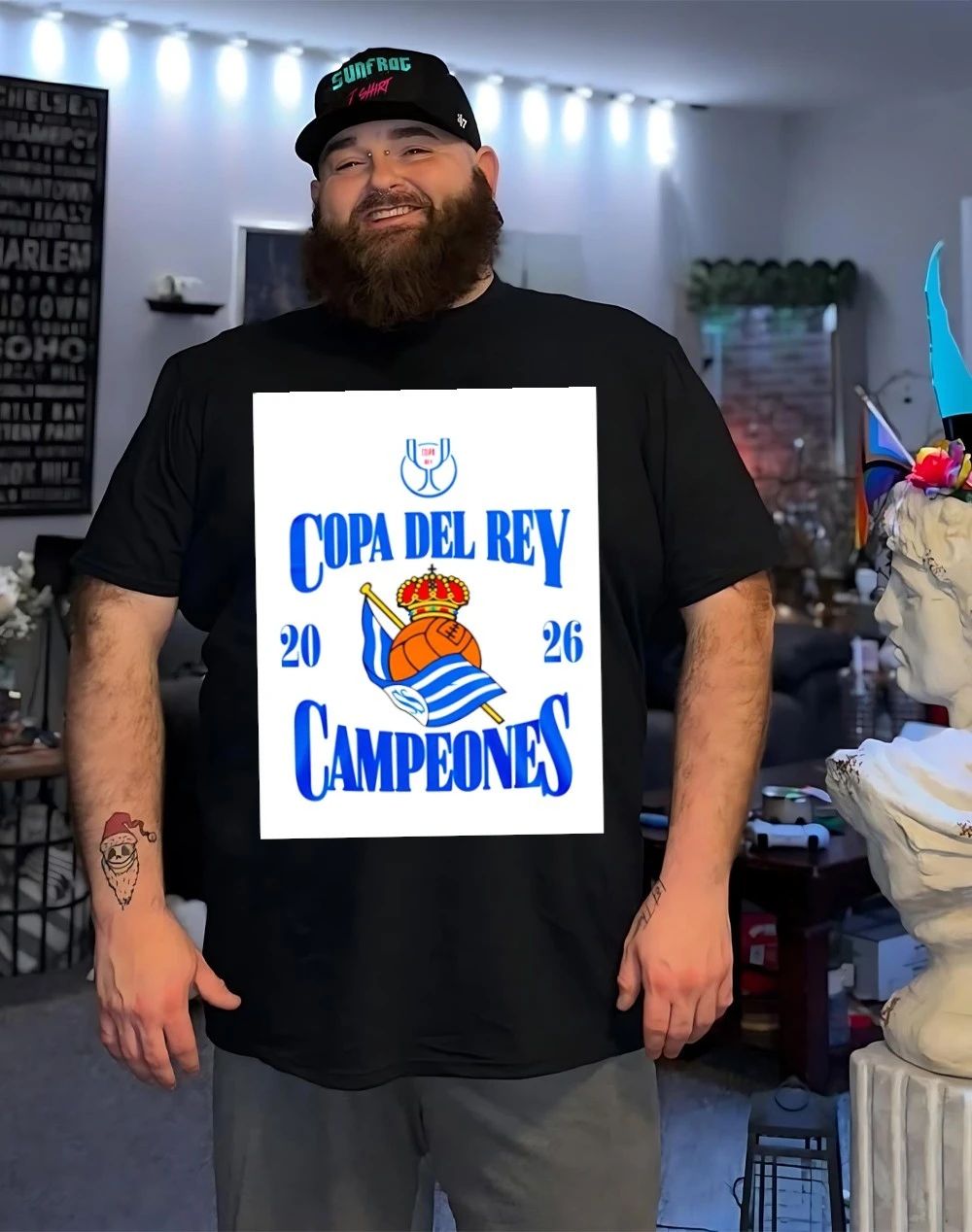 Real Sociedad 2026 Copa Del Rey Champions shirt