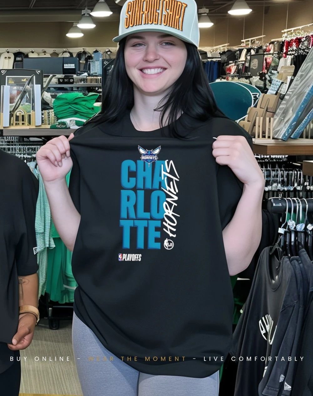 Charlotte Hornets Playoff NBA 2026 shirt