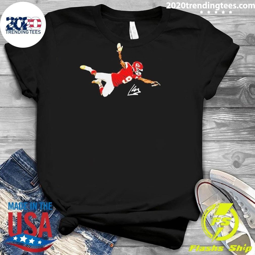 Kenneth Walker Iii The Catch Chiefs 2026 Vintage Signature Shirt