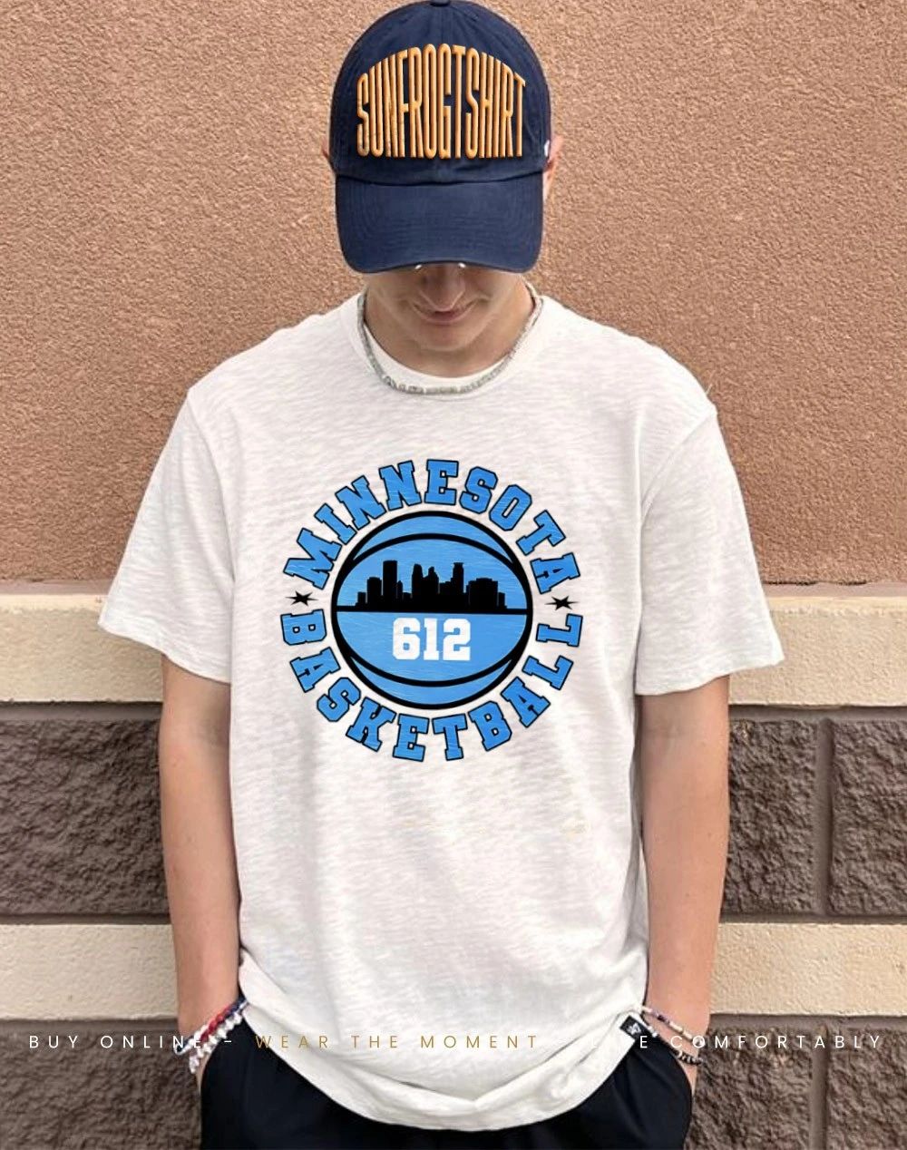 Minnesota Basketball 612 city skyline shirt