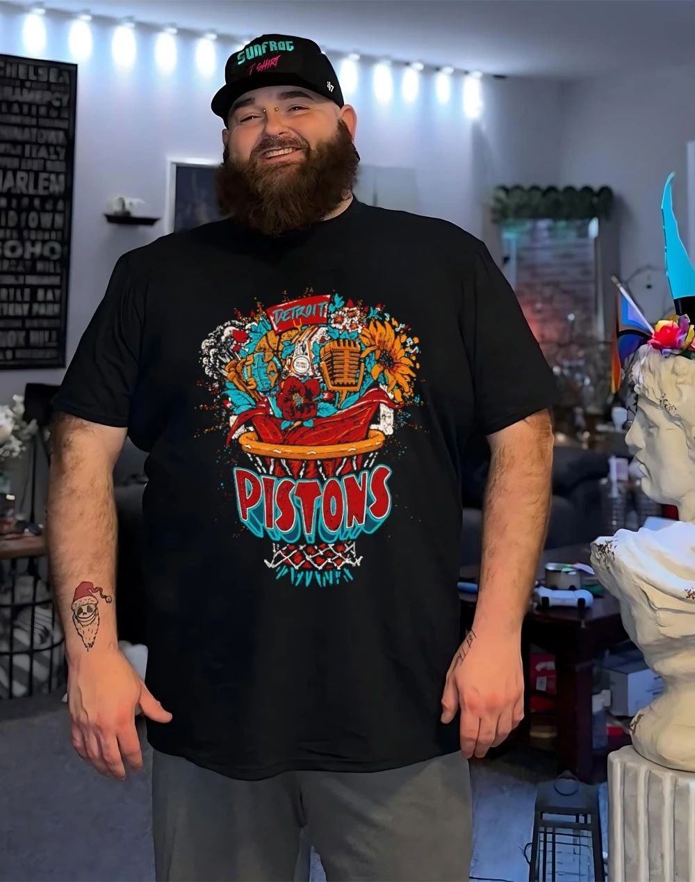 Pistons Detroit Basketball Bouquet vintage shirt