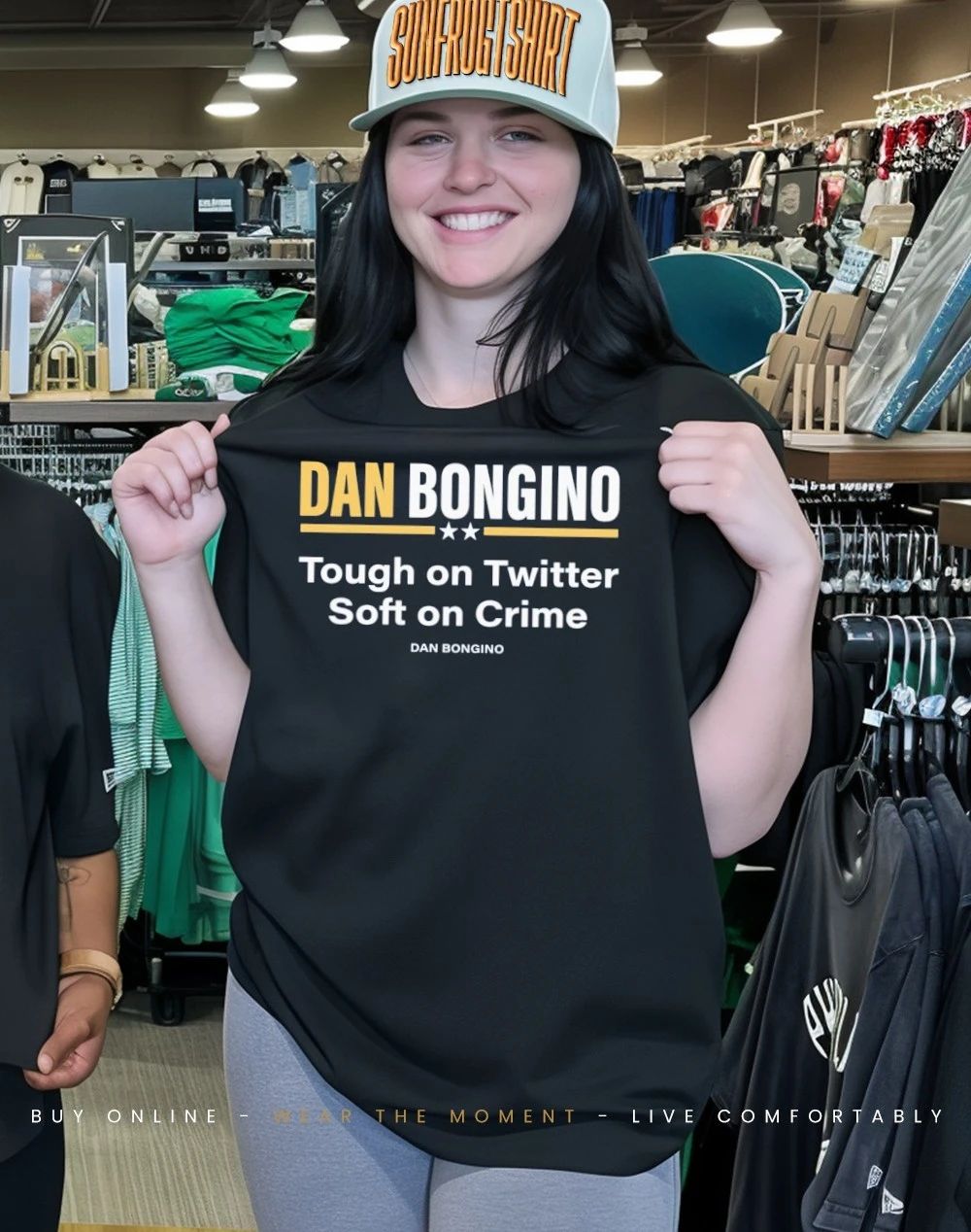 Dan Bongino tough on twitter soft on crime shirt