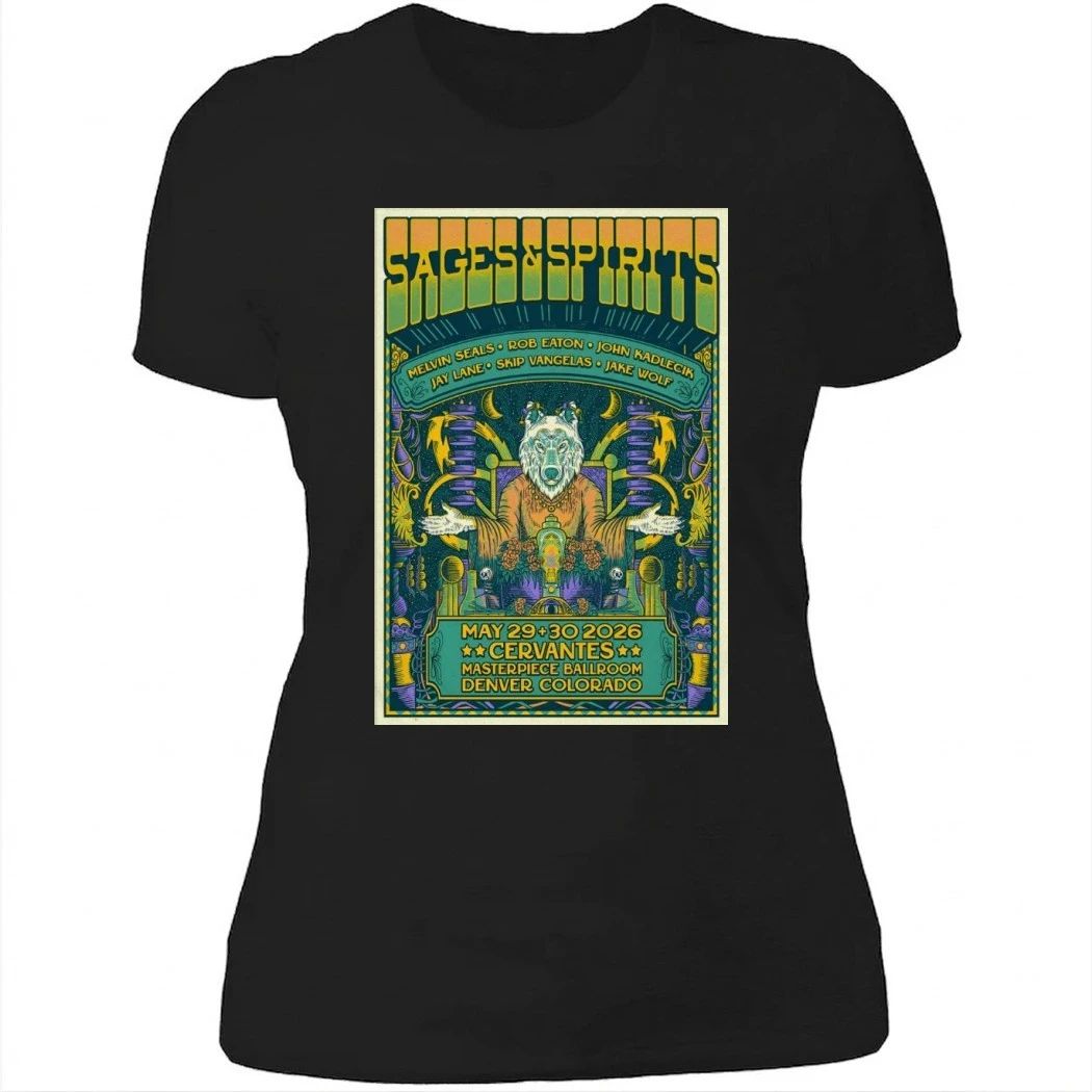 Sages And Spirits In Denver CO On May 29-30 2026 Poster Shirt