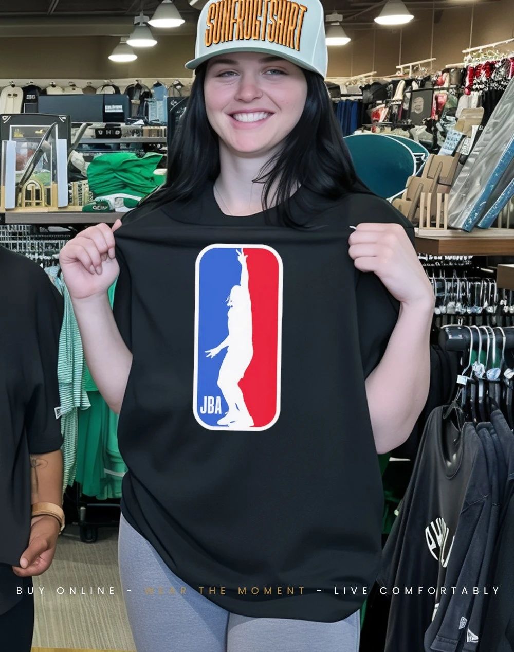 Jalen Brunson Association JBA NBA logo shirt