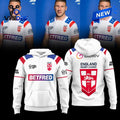 England Rugby World Cup 2026 White Hoodie