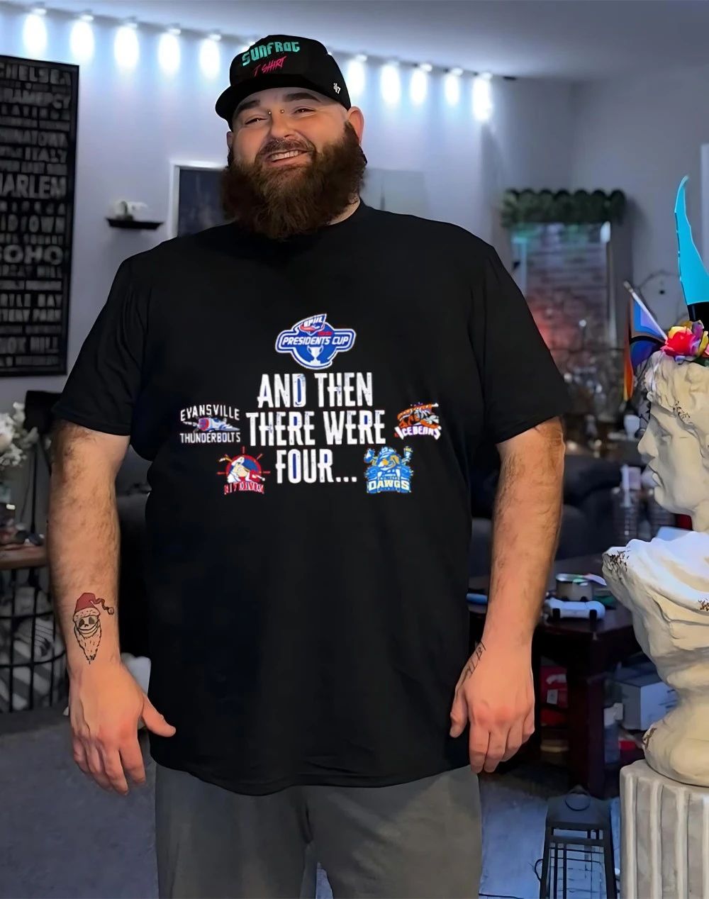 Evansville Thunderbolts Final Four Presidents Cup 2026 and then there were four shirt