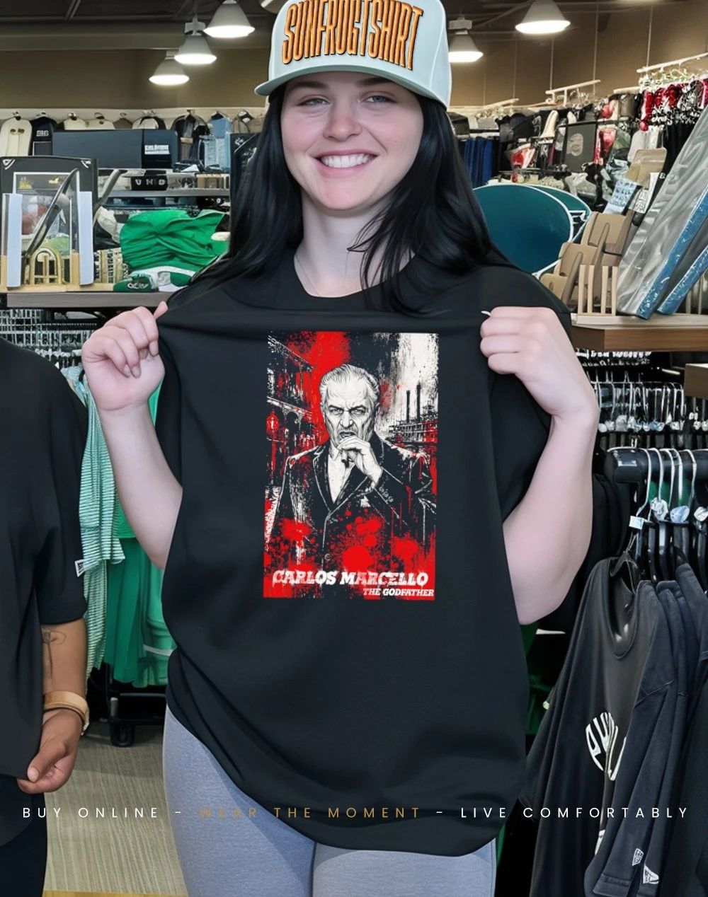 Carlos Marcello the Godfather I have the unions shirt