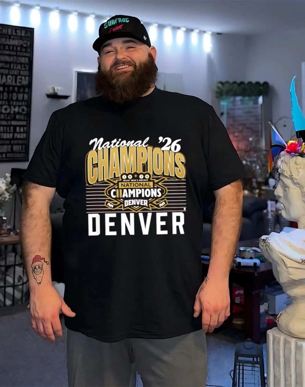 Denver Pioneers Men’s Ice Hockey National Champions 2026 logo shirt