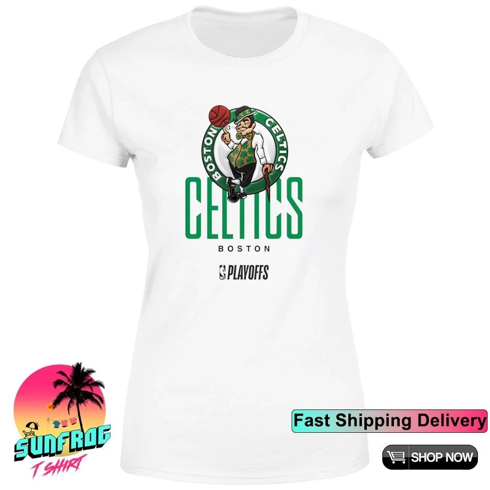 Boston Celtics 2026 NBA Playoff graphic shirt