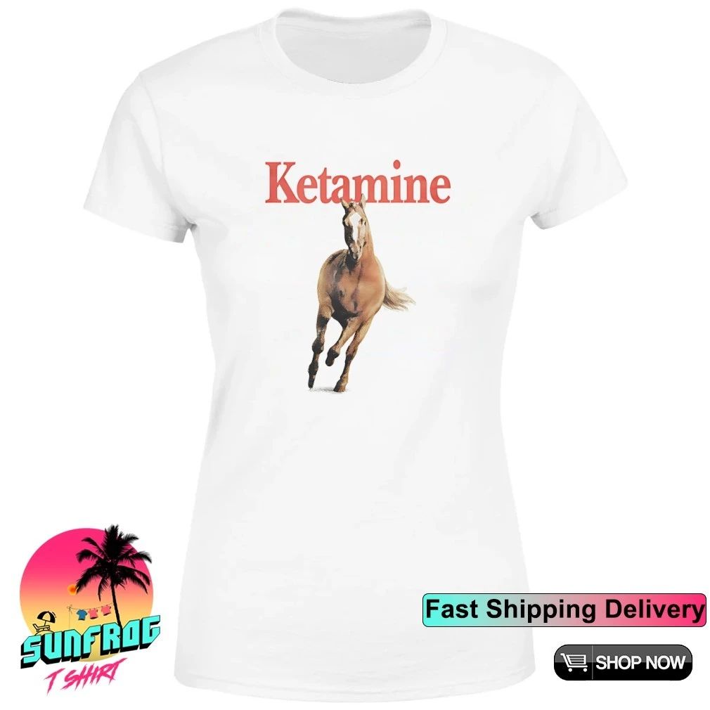 Ketamine Horse graphic shirt