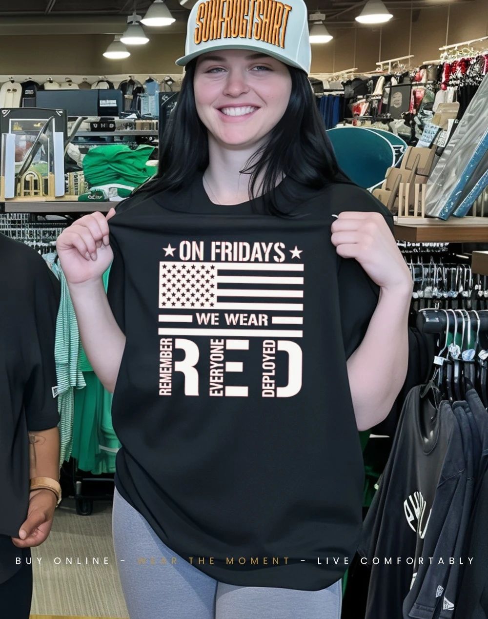 On Friday We Wear Red Remember Everyone Deployed shirt