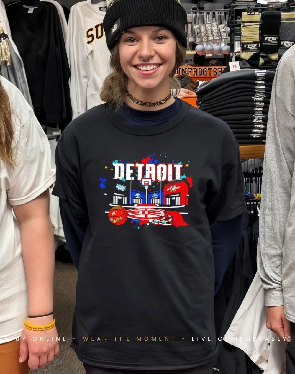 Detroit Pistons City of Hoop Dreams shirt