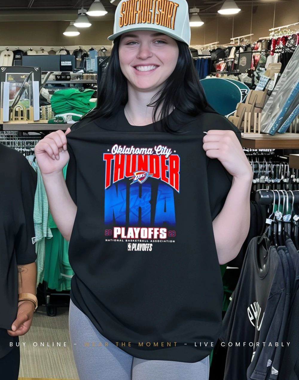 Oklahoma City Thunder 2026 NBA Playoffs Fade shirt