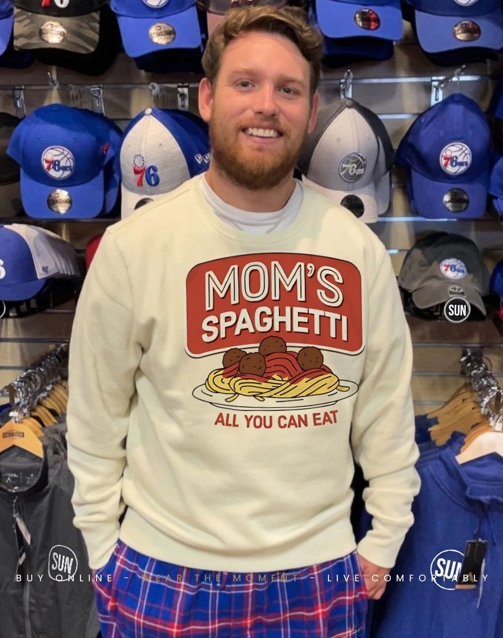 Mom’s spaghetti all you can eat shirt
