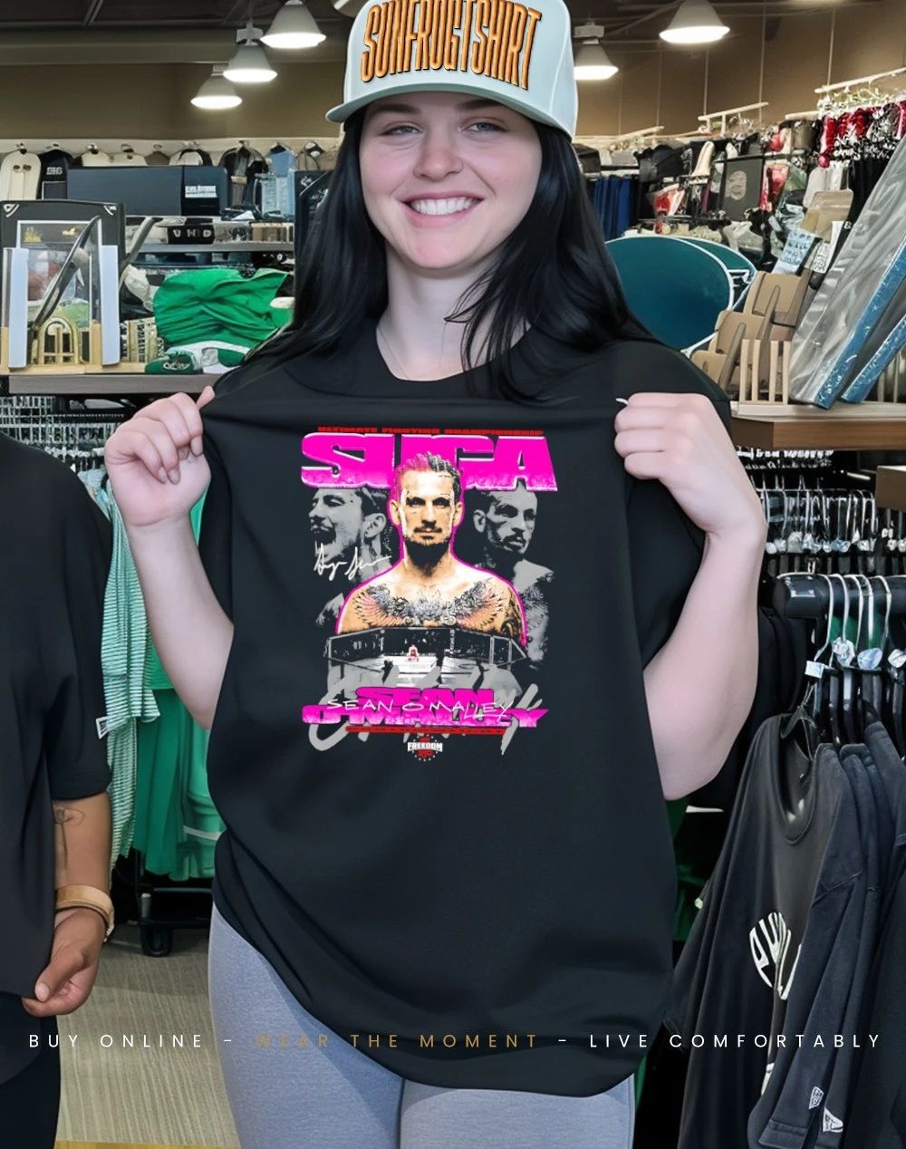 Sean O’Malley UFC Freedom 250 Suga graphic shirt