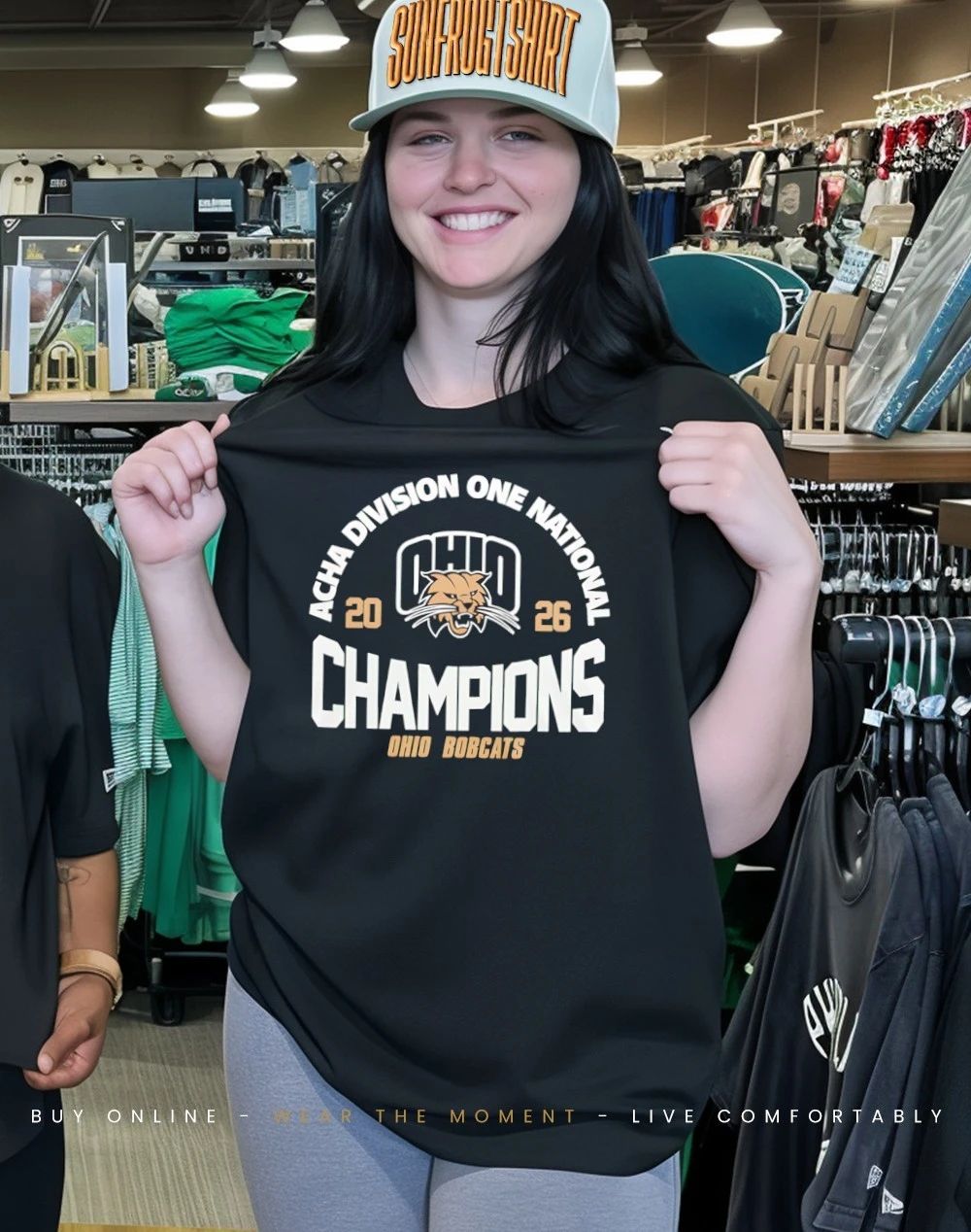 ACHA Division One National Champions 2026 Ohio Bobcats logo shirt