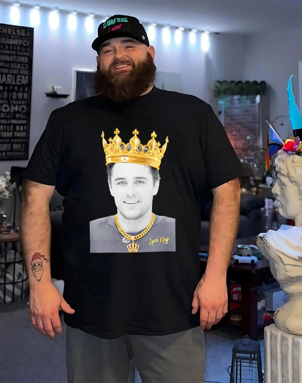 The Lyon King Alex Lyon Buffalo Sabres NHL 2026 signature shirt