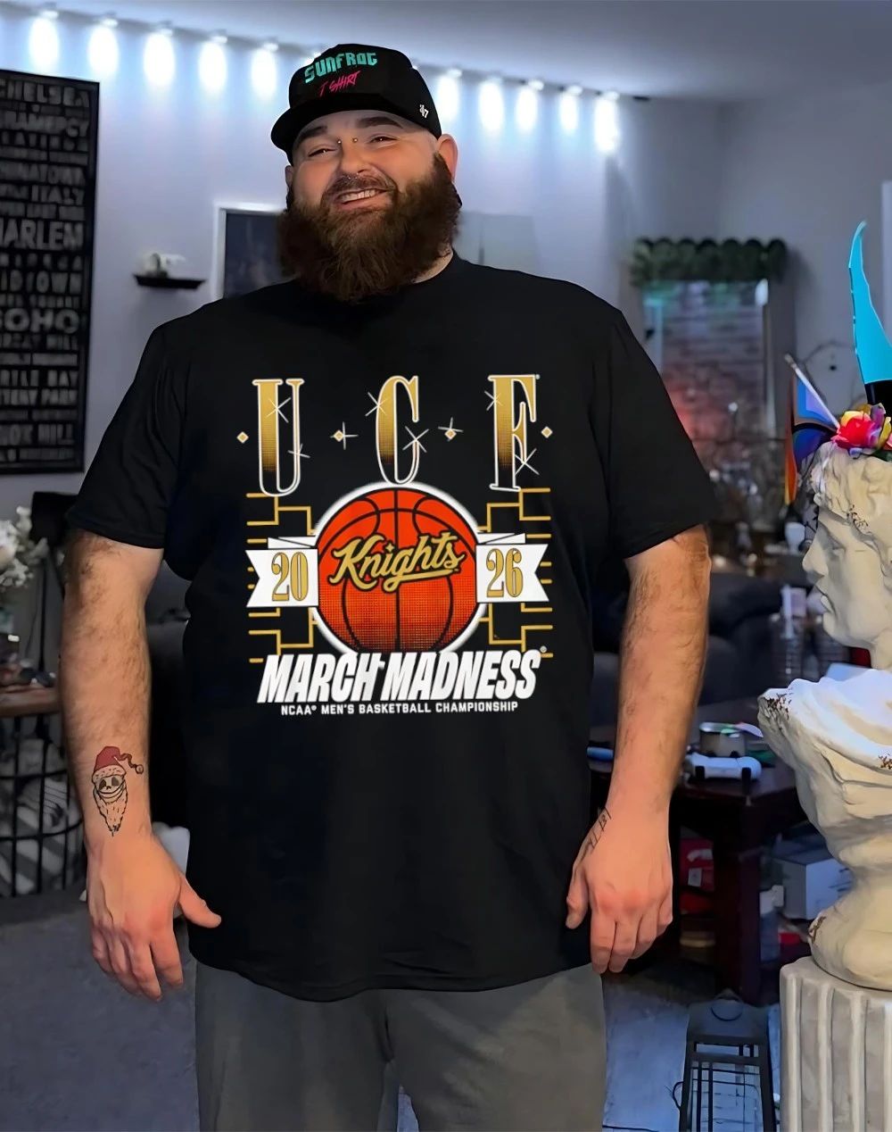 UCF Knights MBB 2026 March Madness logo shirt