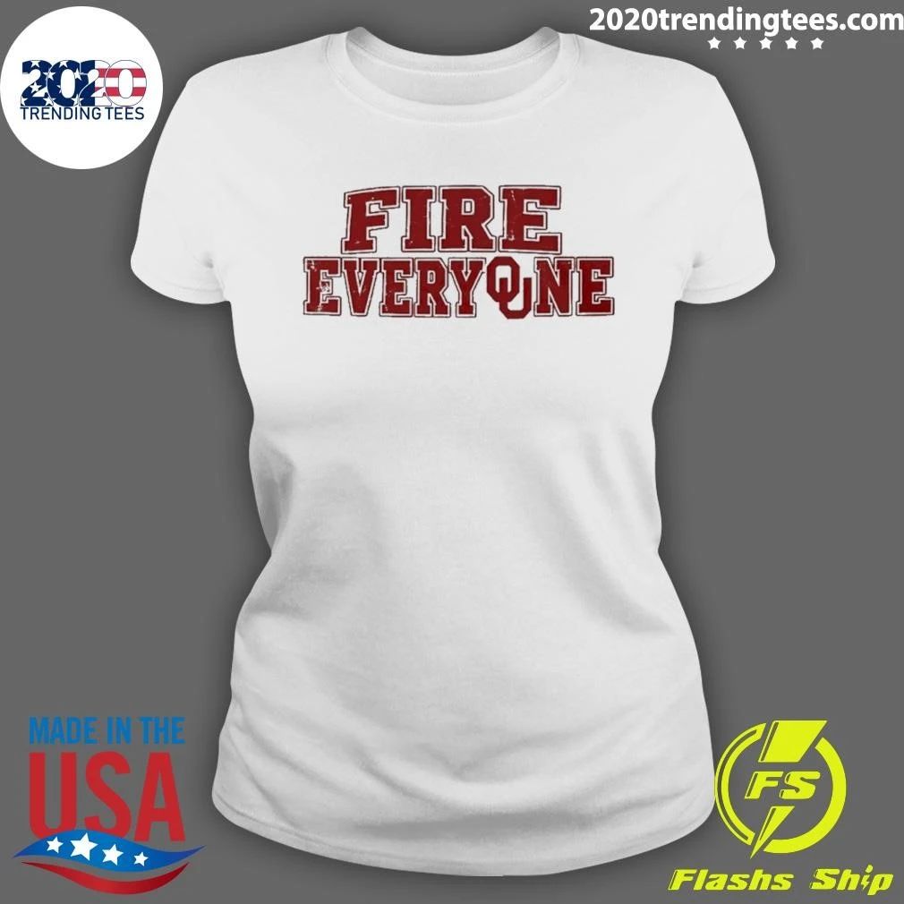 Oklahoma Sooners Fire Evereone Logo Shirt