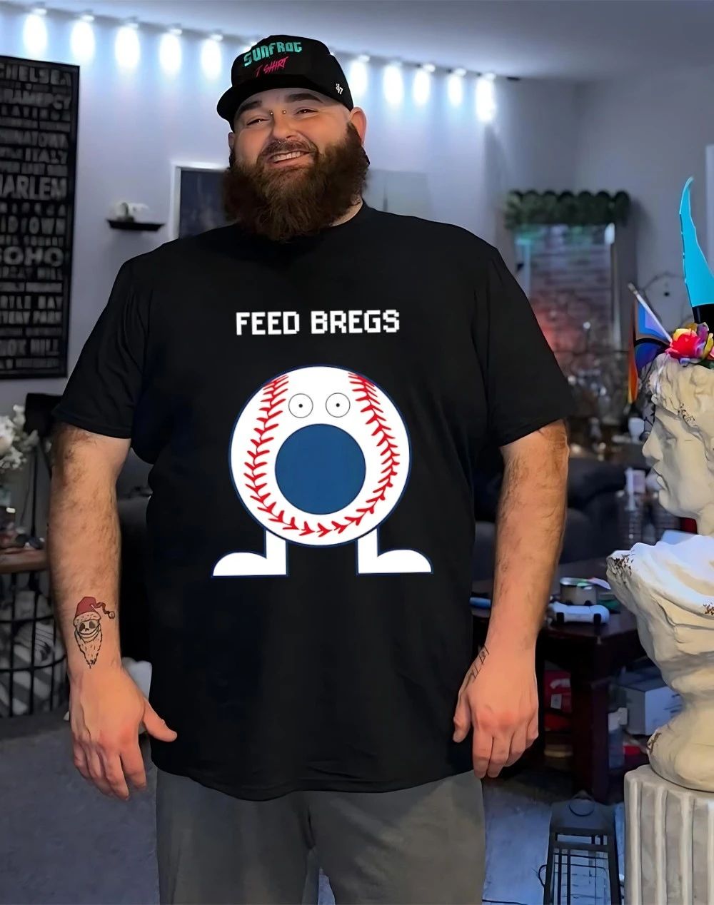 Alex Bregman Chicago Cubs Feed Bregs cartoon shirt