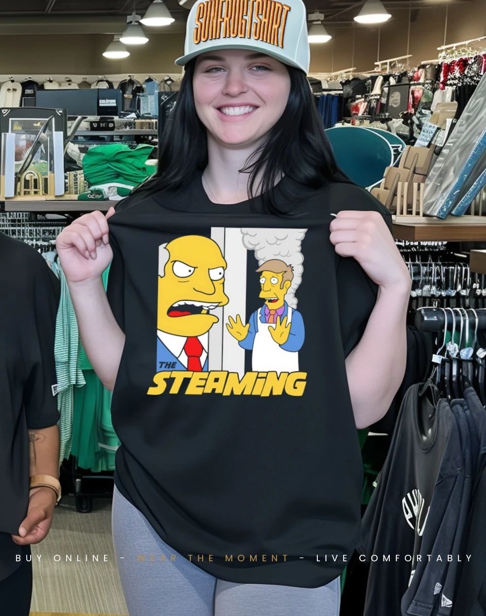 Simpson Principal Skinner the steaming shirt