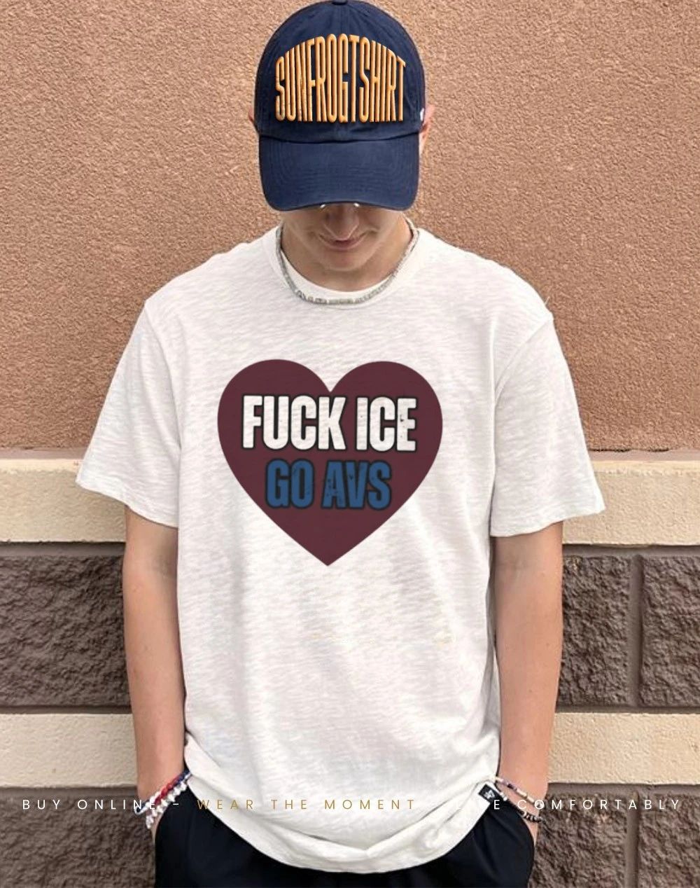 Colorado Avalanche fuck ice go AVS shirt