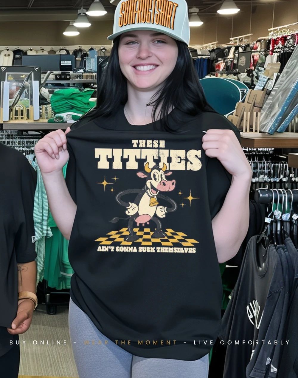 Cow these titties ain’t gonna suck themselves shirt