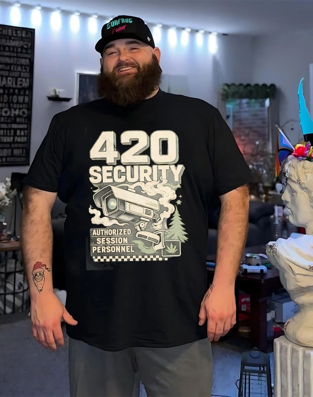 420 Security authorized session personnel shirt