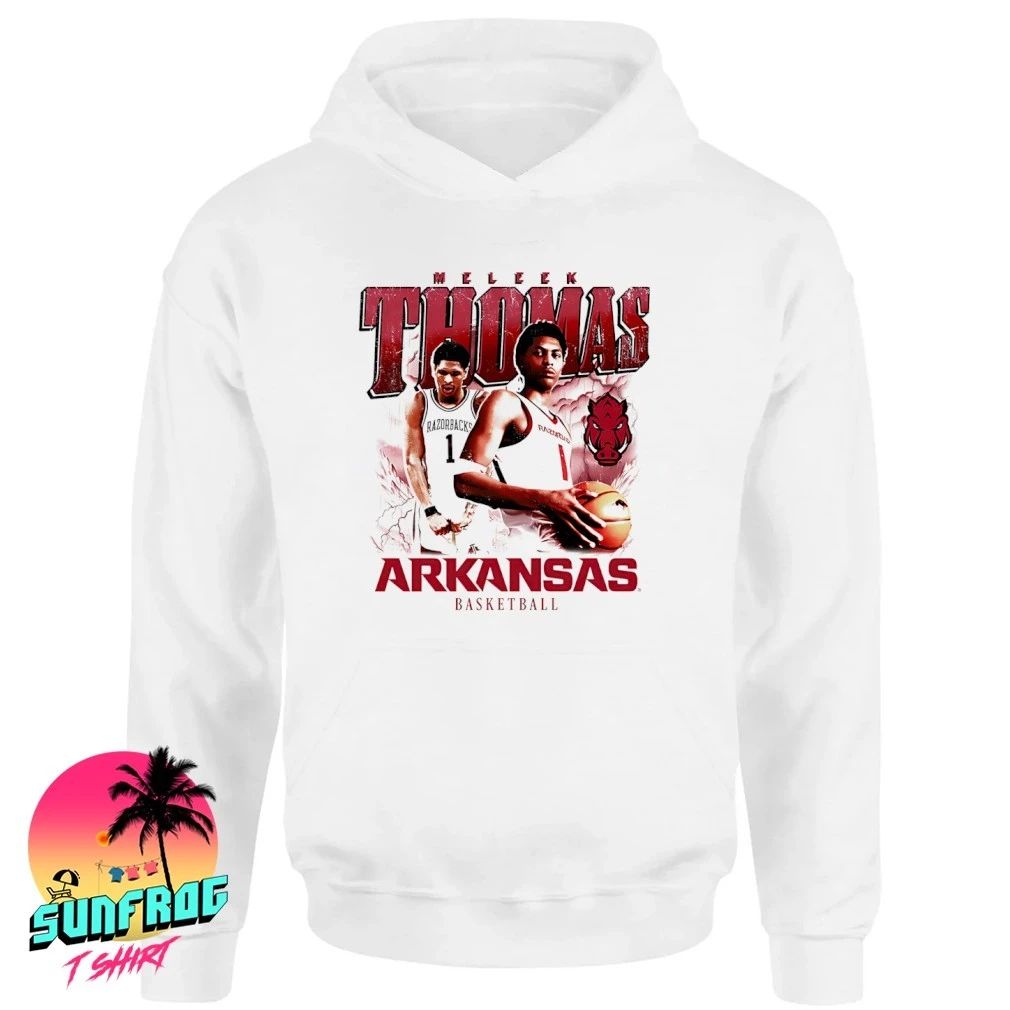 Meleek Thomas Arkansas Razorbacks 90s Graphic shirt