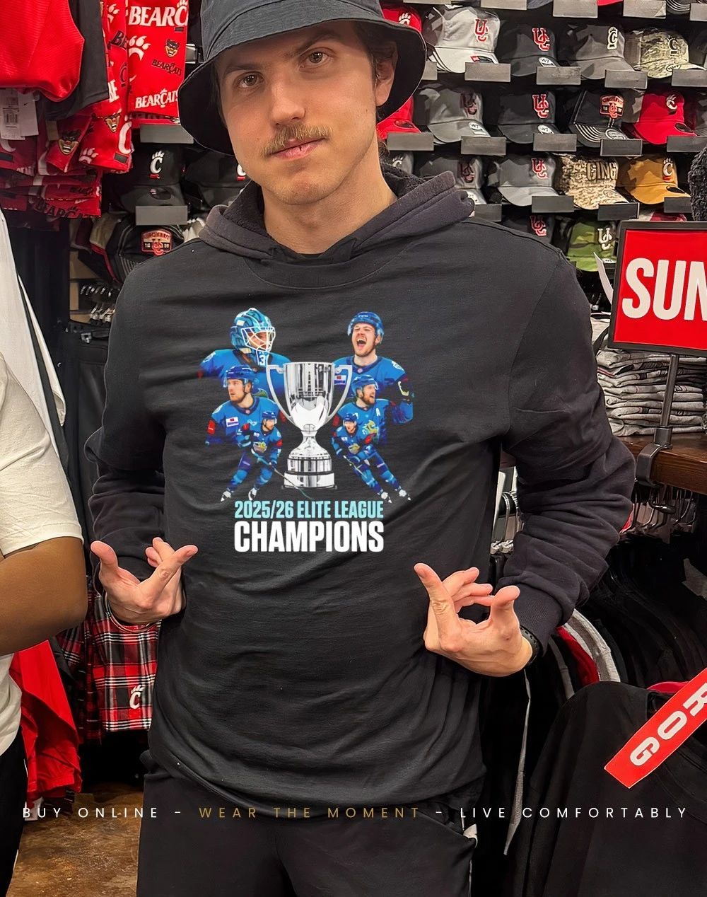 Belfast Giants Champions 2025 – 2026 Elite Ice Hockey League shirt