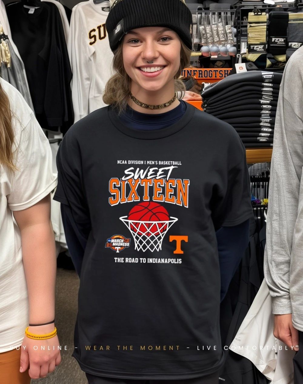 Tennessee Volunteers men’s basketball Sweet 16 March Madness The Road To Indianapolis 2026 shirt