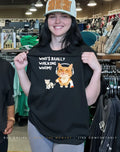 Cat who’s really walking whom funny shirt