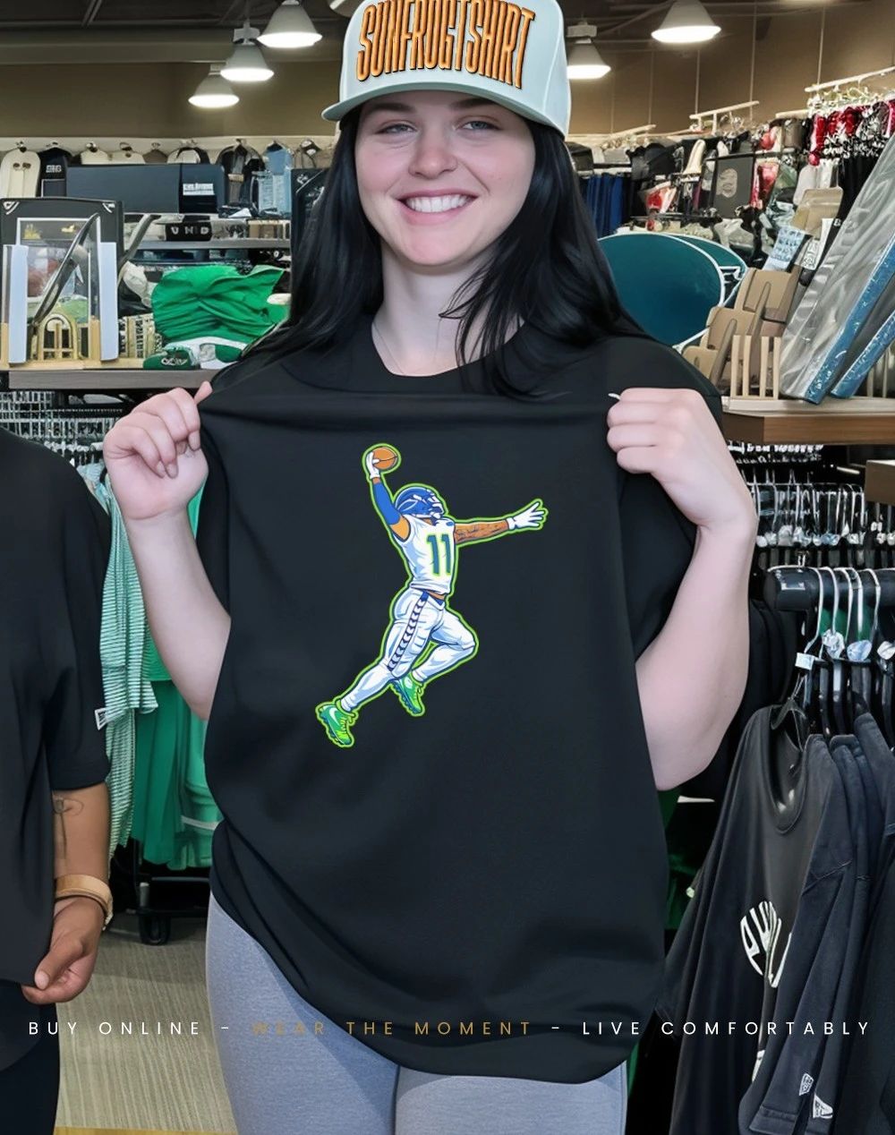 Jaxon Smith-Njigba Seahawks Slam Dunk Touchdown Celebration shirt