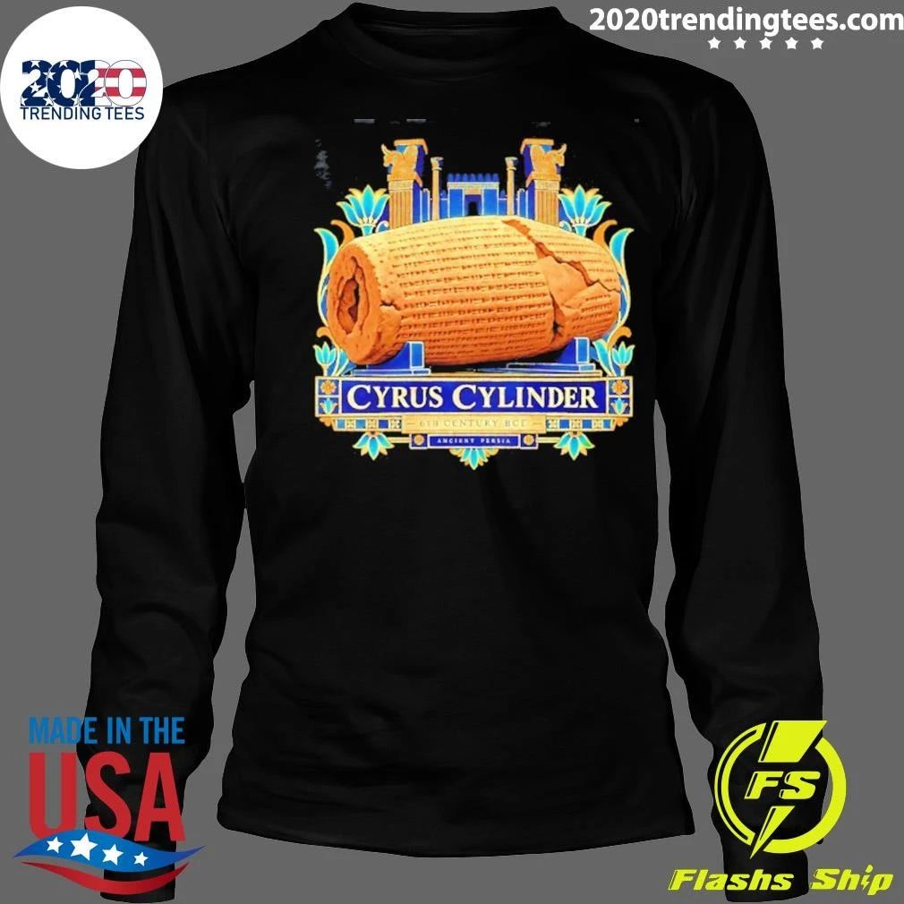 Cyrus Cylinder 6th Century Bce Ancient Persia Shirt
