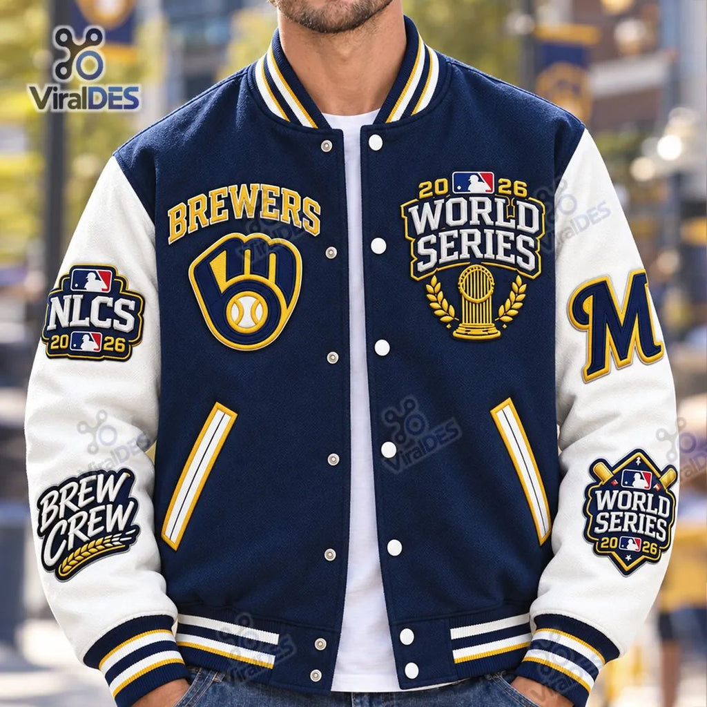 Milwaukee Brewers 2026 World Series Baseball Jacket