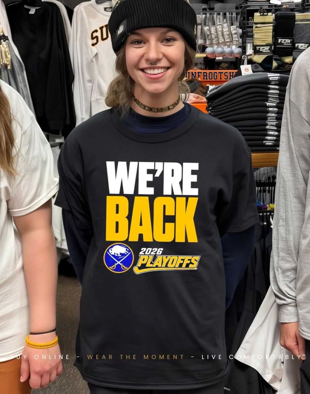 Buffalo Sabres We Are Back 2026 Stanley Cup playoffs shirt