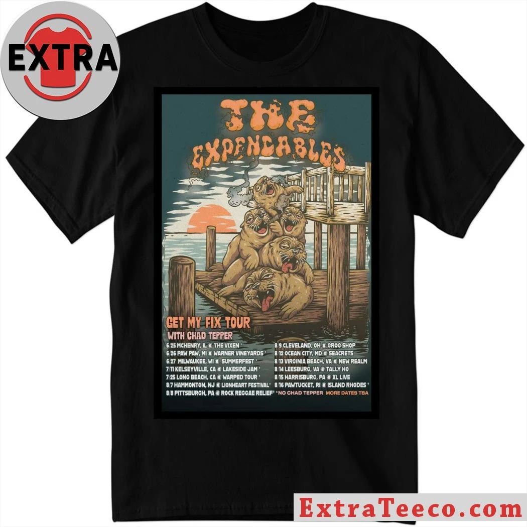 The Expendables 2026 Get My Fix Your Posture Shirt