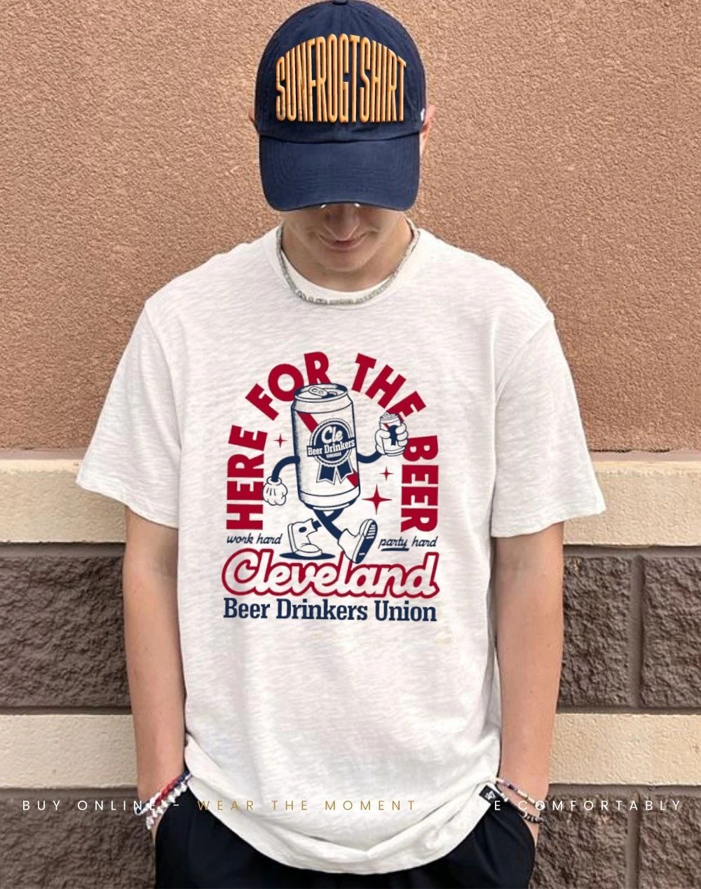 Here For The Beer Cleveland Beer Drinkers Union shirt