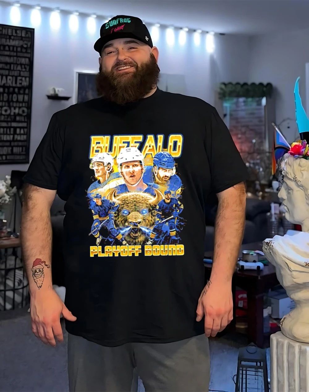 Buffalo Hockey 2026 Playoff Bound graphic shirt