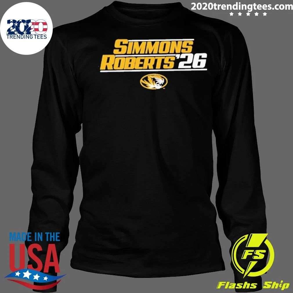 Simmons-Roberts ’26 Missouri Tigers NCAA Football Shirt