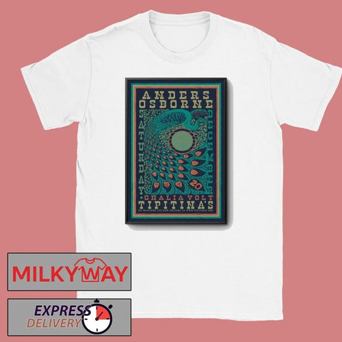 Anders Osborne Dec 20 2025 Tipitina’s New Orleans LA Poster shirt