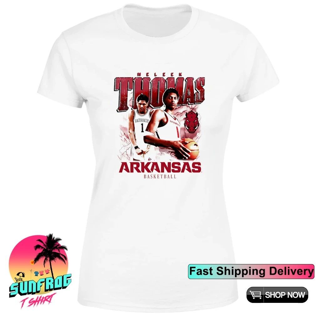 Meleek Thomas Arkansas Razorbacks 90s Graphic shirt