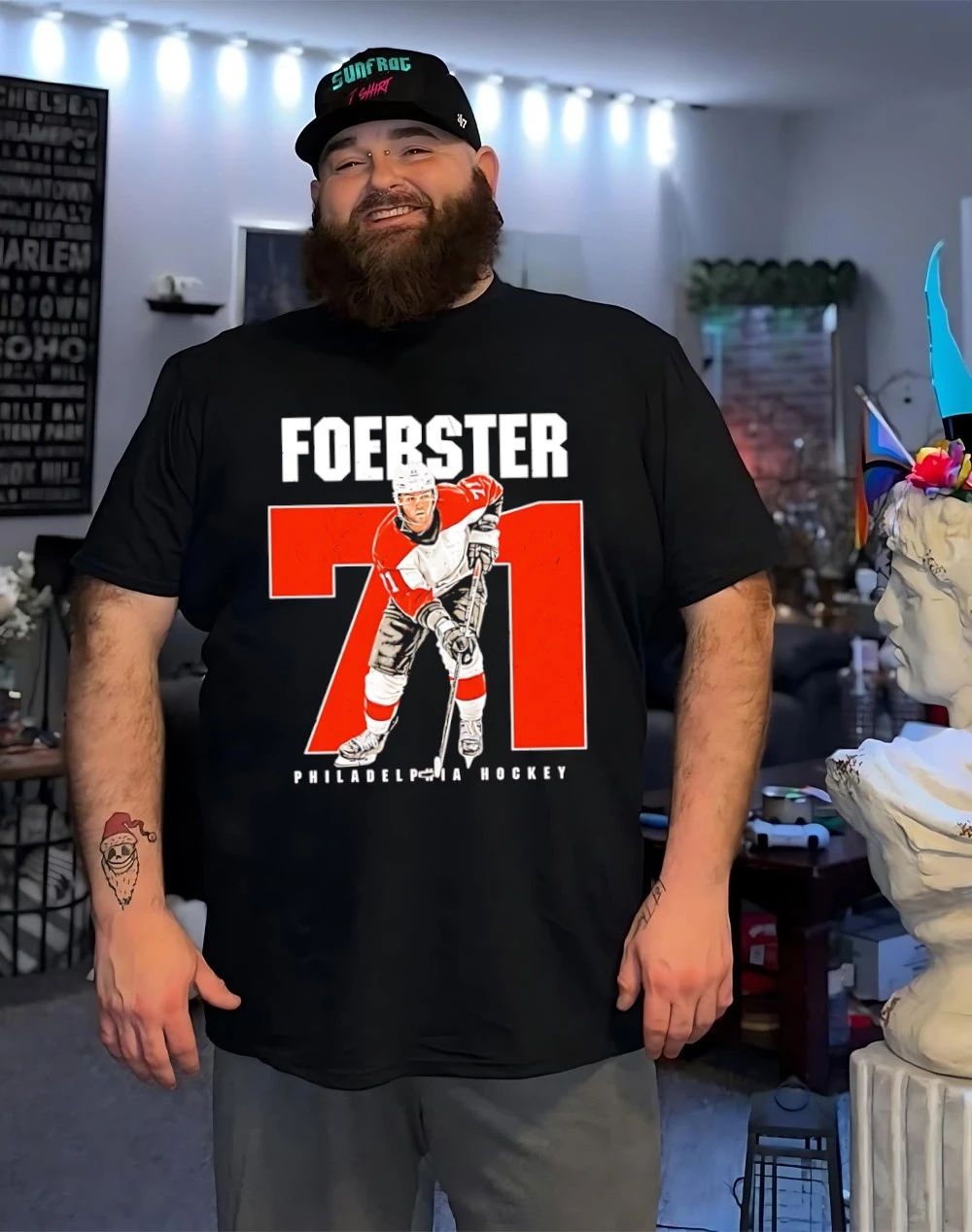Tyson Foerster Philadelphia Flyers Number shirt