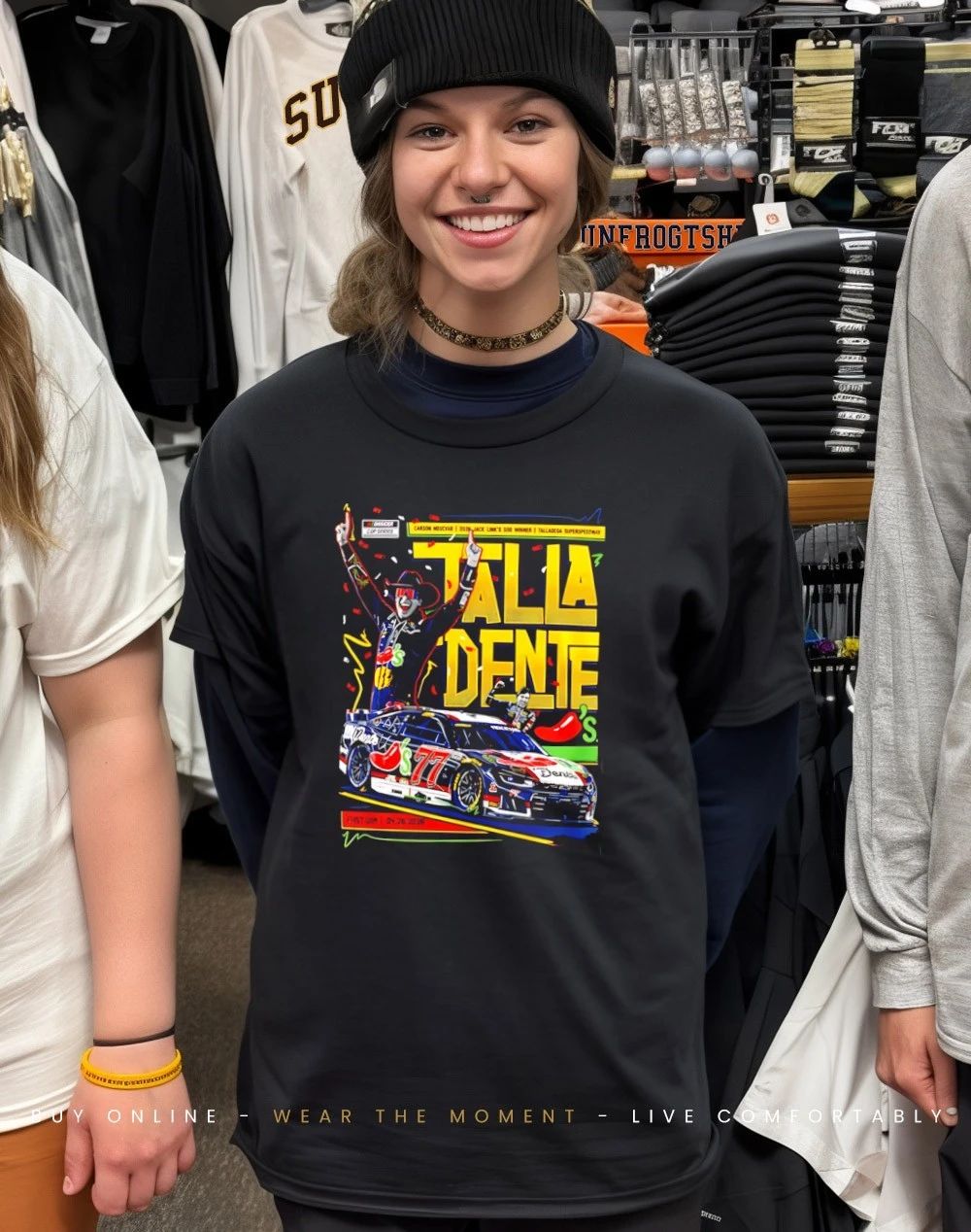 Carson Hocevar Talla Dente graphic shirt