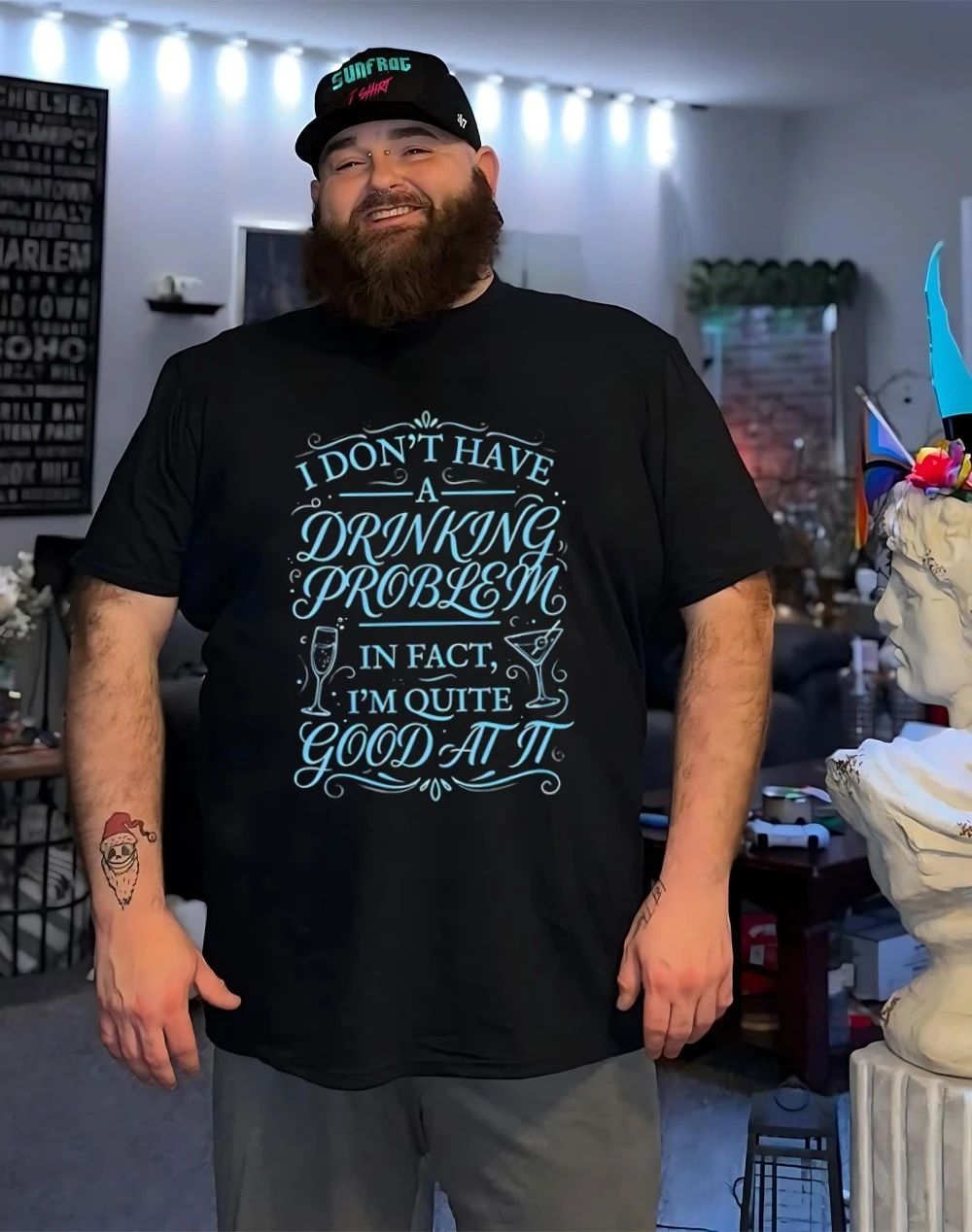 I don’t have a drinking problem in fact I’m good at it shirt