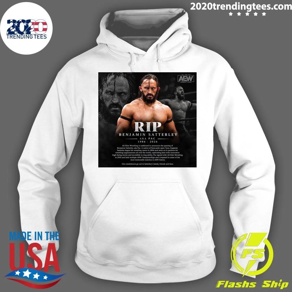 Rip Benjamin Satterley Aka Pac 1986-2026 Shirt