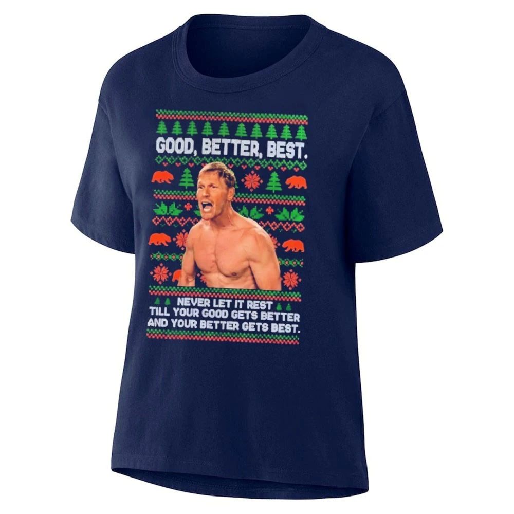 Ben Johnson Good Better Best Ugly Christmas Shirt